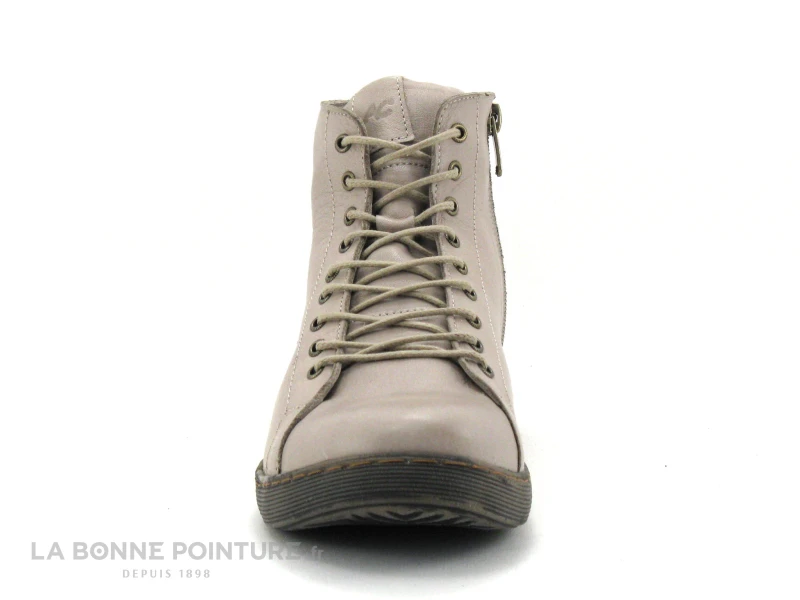 Andrea Conti 0344900-640 Dark Stone - Chaussure Montante Beige – Image 2