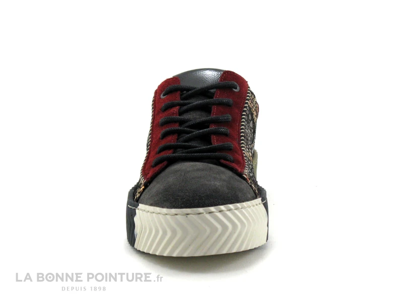 La Vie Est Belle FIGUIER - Basket Basse Femme - Gris Bronze Bordeaux – Image 2