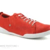 Andrea Conti 0345724 Salsa - Chaussure Basse Cuir Rouge