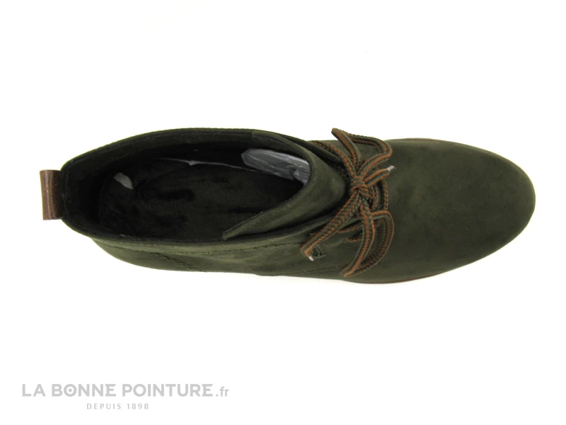 Marco Tozzi 2-25107-27 Olive - Bottine Talon Haut Kaki – Image 6