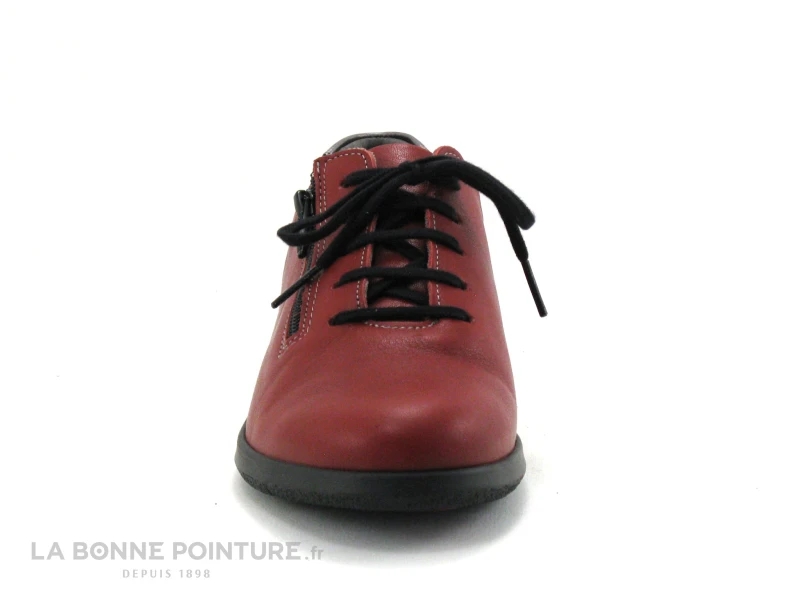 Suave Oxford 6657 AT - Acerola Champagne - Derby Cuir Rouge – Image 3