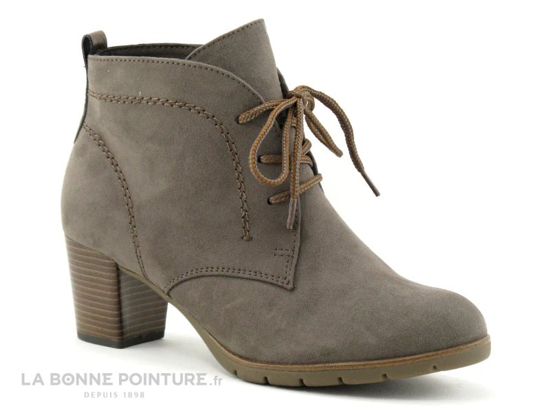 Marco Tozzi 2-25107-27 Pepper Comb - Boots Talon Haut Marron Taupe