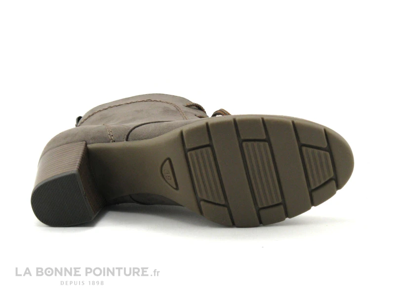 Marco Tozzi 2-25107-27 Pepper Comb - Boots Talon Haut Marron Taupe – Image 7