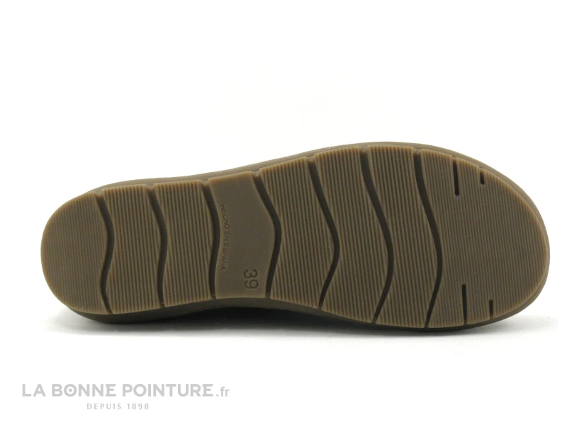 Alce Shoes 9361 Marron Kaki - Chaussure Basse Femme Bicolore – Image 7