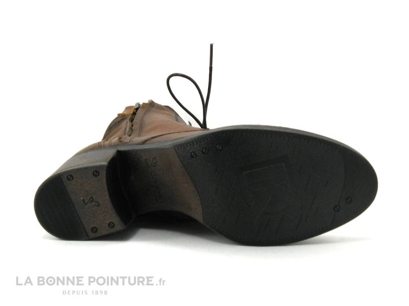 Dorking ROX D8325 INCA - Cuero Ebano - Boots Talon Large Marron – Image 7