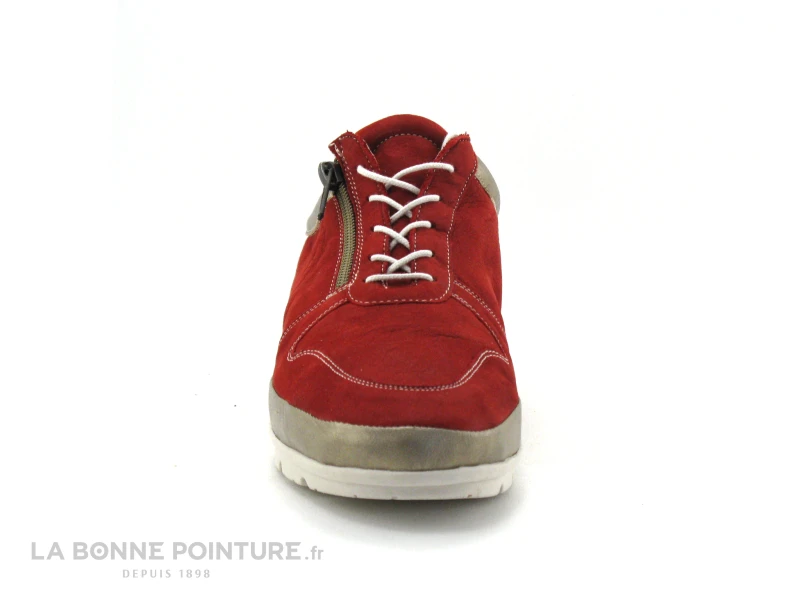 Pedi Girl COTY Fumo Rosso - Basket Confort Femme Rouge – Image 2