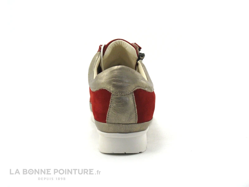 Pedi Girl COTY Fumo Rosso - Basket Confort Femme Rouge – Image 4