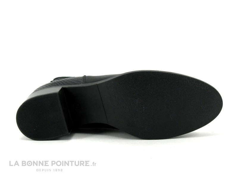 We Do CO99120BA Noir - Noir Python - Bottine Chelsea Femme – Image 7