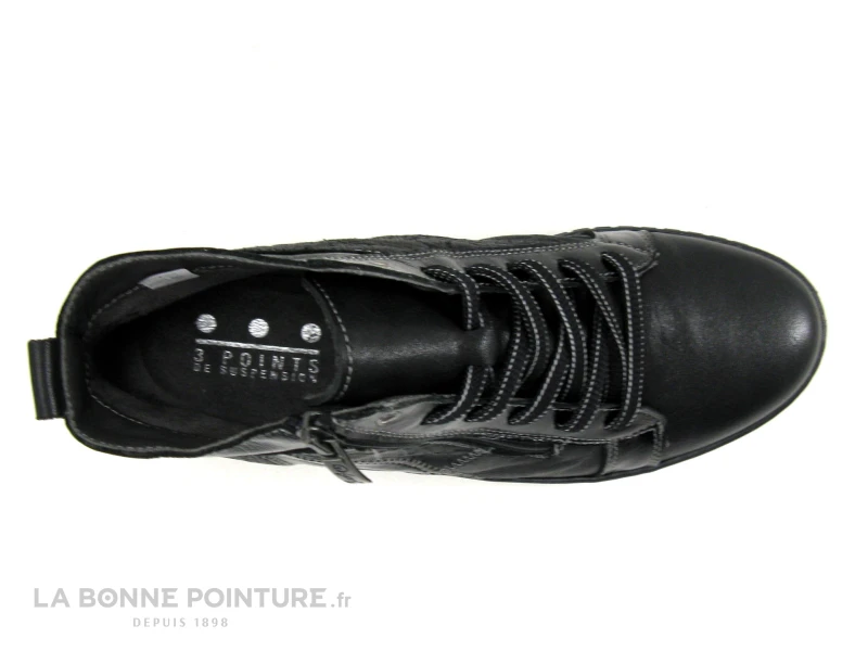 3 Points De Suspension KIARI 22395-009 - Noir - Chaussure Montante F – Image 6