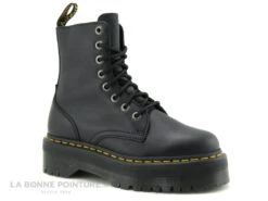 Dr. Martens Dr Martens JADON III Black Pisa - 26378001 - Boots Plateforme Noires