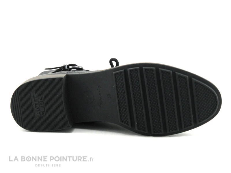 Tamaris 1-25856-29 Black - Bottine A Lacet Femme Cuir Noir – Image 7