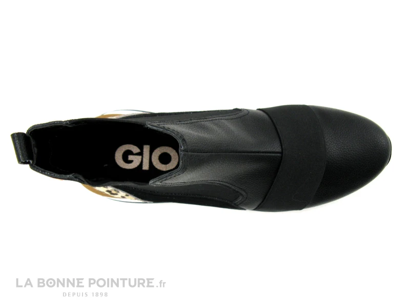 GiosEppo 64340-LUNNER - Noir - Contrefort Leopard - Boots F – Image 6