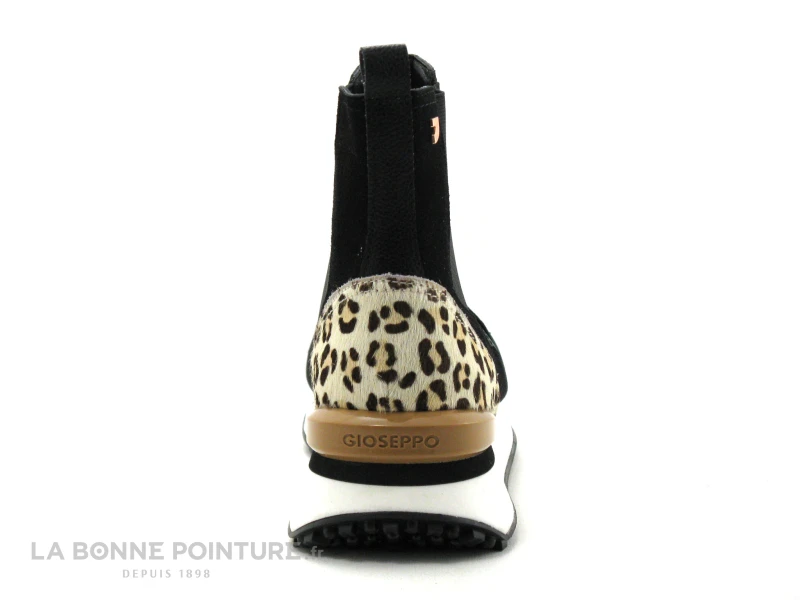 GiosEppo 64340-LUNNER - Noir - Contrefort Leopard - Boots F – Image 4