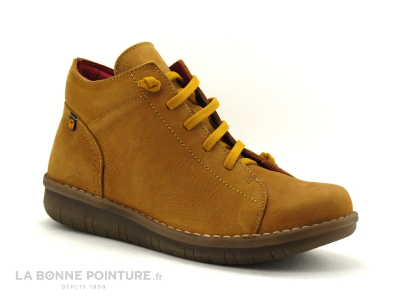 Jungla 7552 Jaune Gold - Elastique Jaune - Boots Femme – Image 5