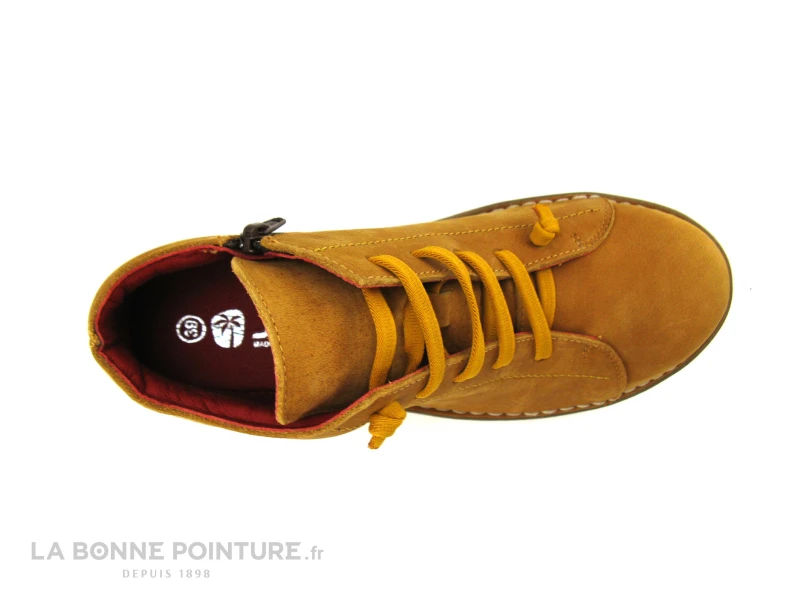 Jungla 7552 Jaune Gold - Elastique Jaune - Boots Femme – Image 6