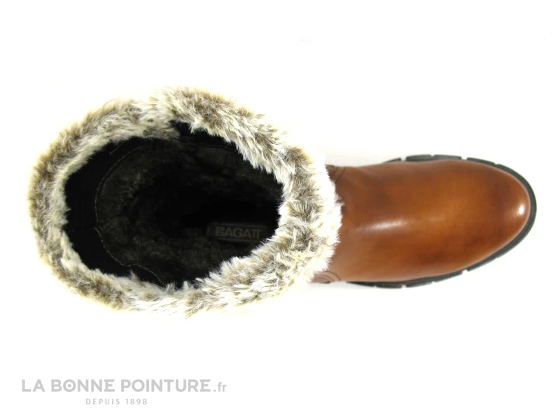 Bagatt FIONA D31-A9650-4100 Cognac - Bottine Femme Cuir Marron – Image 6