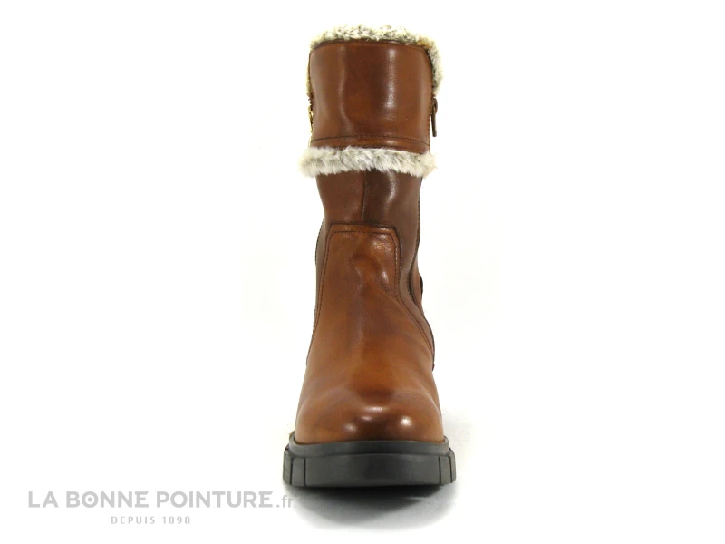 Bagatt FIONA D31-A9650-4100 Cognac - Bottine Femme Cuir Marron – Image 2