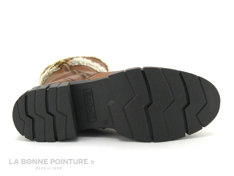 Bagatt FIONA D31-A9650-4100 Cognac - Bottine Femme Cuir Marron – Image 7