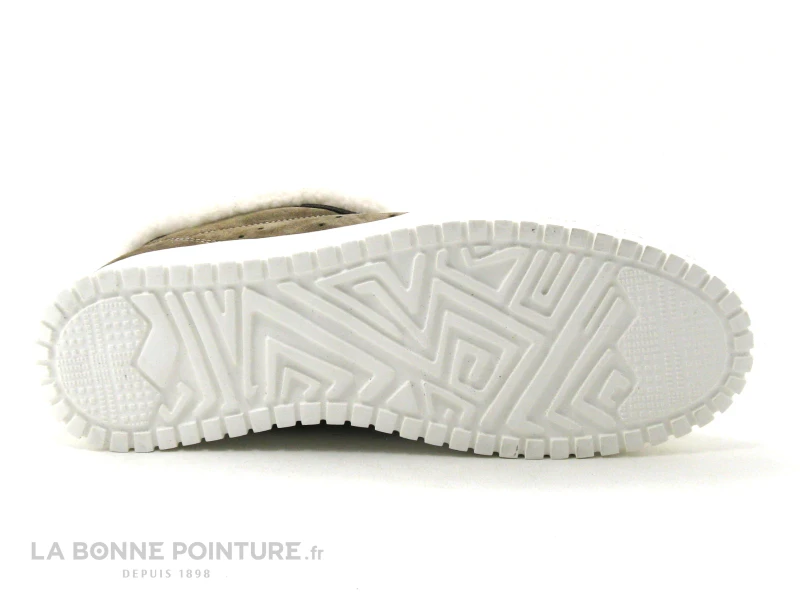 Hooper ZEPHYR Kaki - Basket Femme Avec Fourrure – Image 7