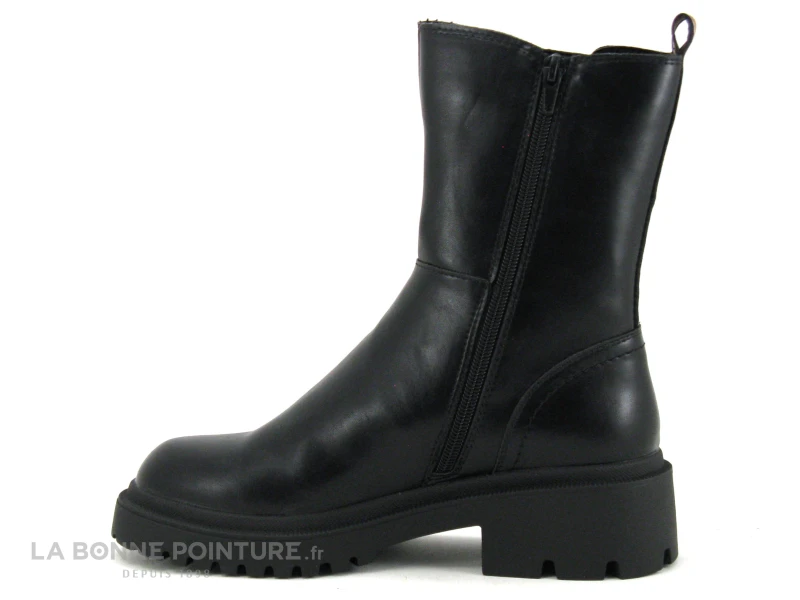 The Divine Factory QL4717 Noir - Bottine Noire - Ruban Camel – Image 3