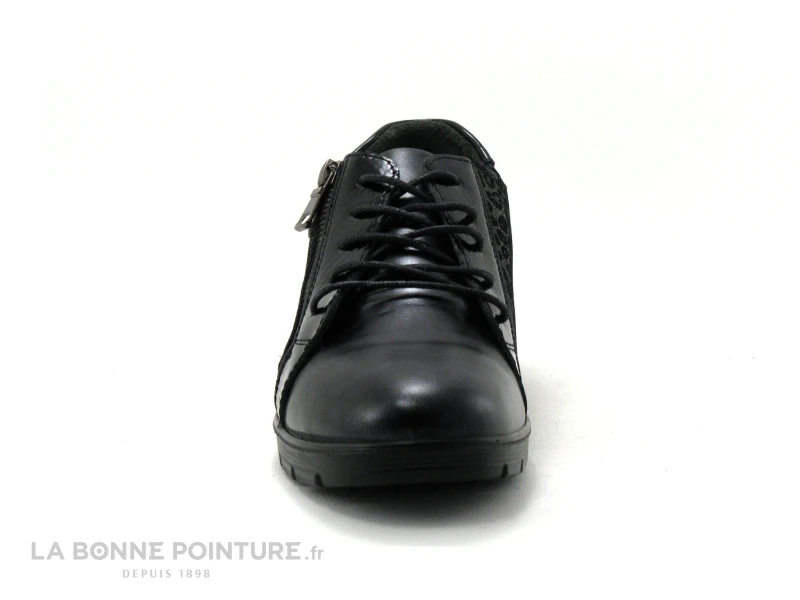 Inea LAGUNE - Noir - Leopard Noir - Chaussure Basse Femme – Image 2