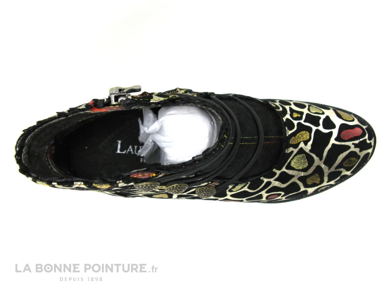 Laura Vita ALCBANEO 2301 Dore Boots Femme Talon Zip Leopard – Image 6