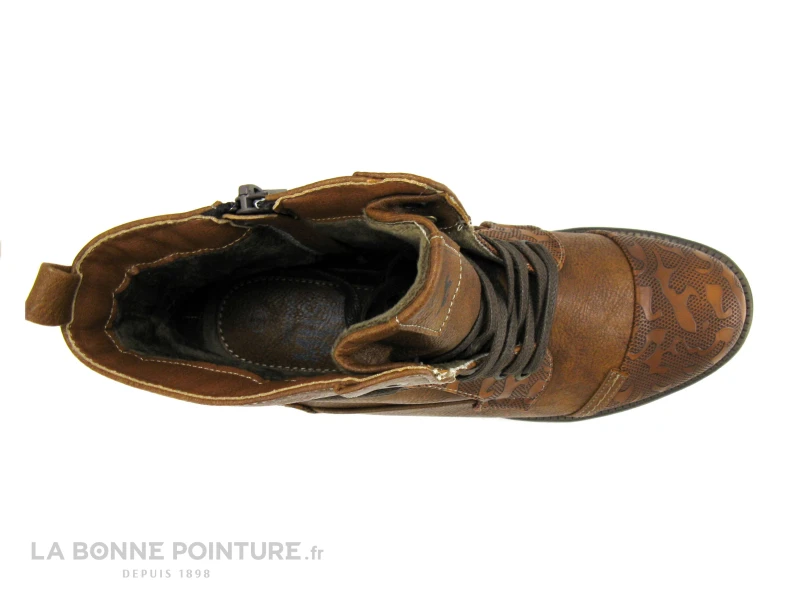 Mustang 1293 501 307 Cognac - Boots Femme Marron – Image 6