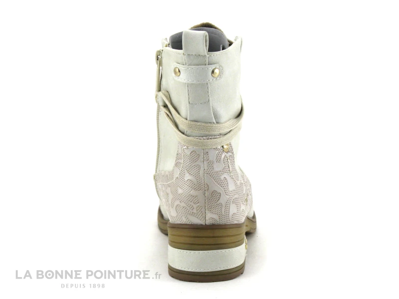 Mustang 1293 501 203 Ice - Boots Femme Blanc Casse – Image 4