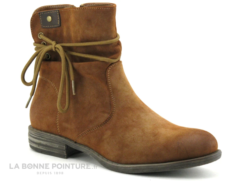 Jet 7 CONFUSE Camel - Boots Femme Marron