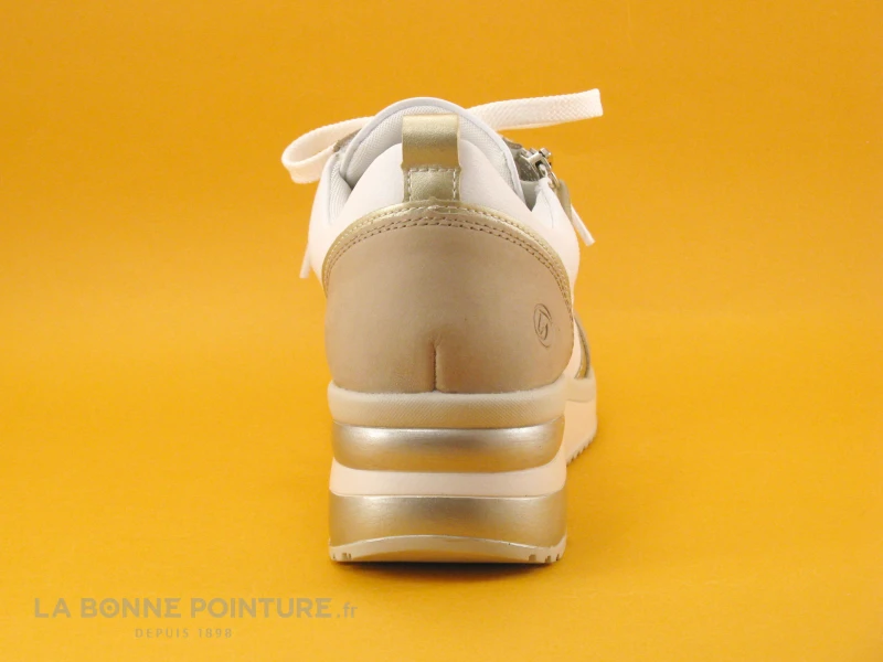 Remonte D2409-81- Blanc - Rose - Or - Basket Compensee – Image 4