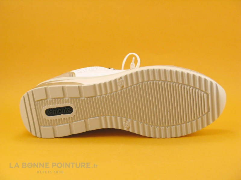 Remonte D2409-81- Blanc - Rose - Or - Basket Compensee – Image 7