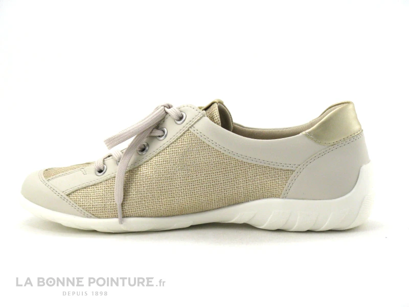Remonte R3415-60 - Beige Et Or - Chaussure Basse Femme – Image 3