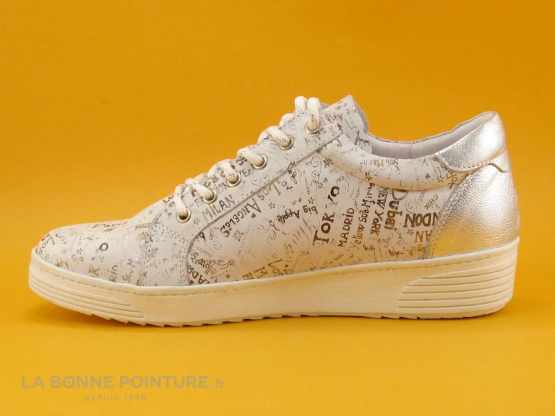 Geo Reino TELIBOU Dubai - Blanc Imprime - Basket Compensee – Image 3