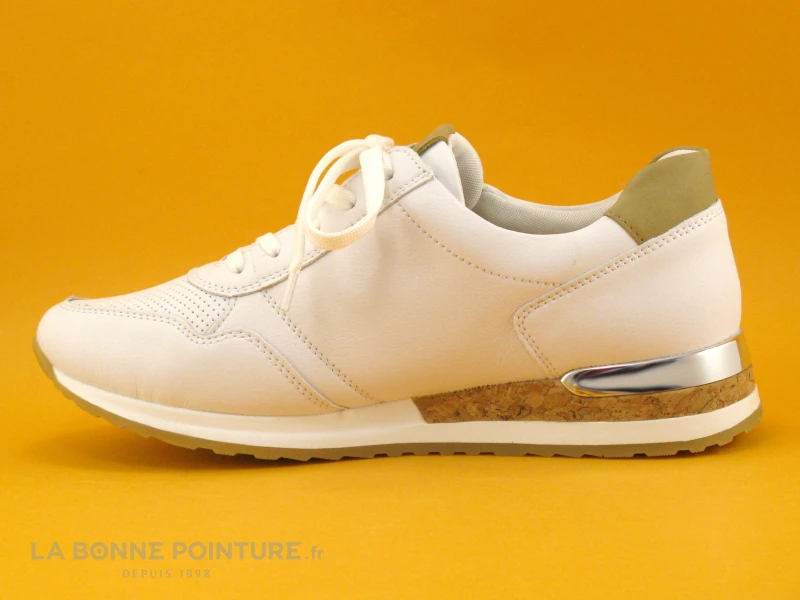 Remonte D2536-80 - Blanc Beige Argent - Basket Basse Femme – Image 3