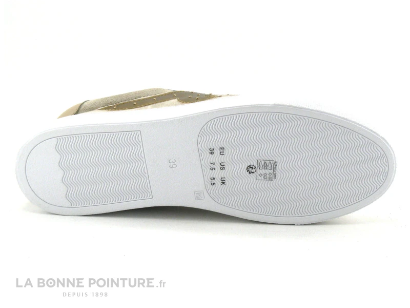 The Divine Factory QL4602 Taupe - Or - Sneakers Femme – Image 7