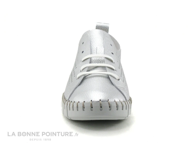 Fabiolas 25111 Silver - Basket Basse Femme Argent – Image 2