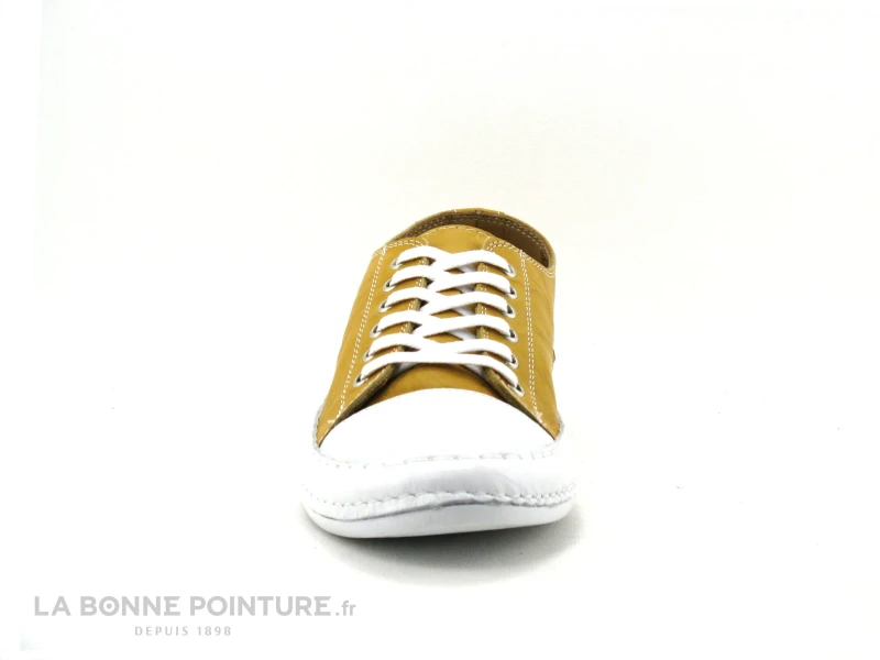 Andrea Conti 0025903051 Gelib - Basket Femme Jaune En Cuir – Image 2