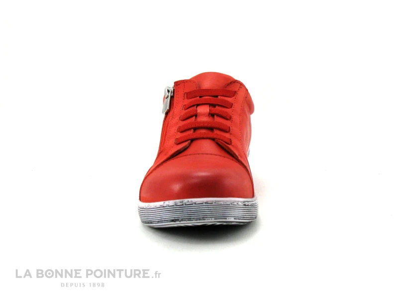 Andrea Conti 0061715 021 - Basket Femme Cuir Rouge – Image 2