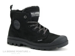 Palladium PAMPA HI Zip Black - 95982-010M - Chaussure Montante F